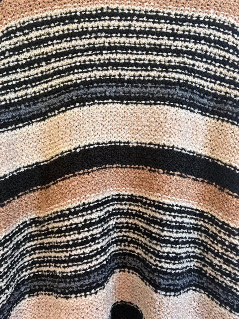 Saltwater Luxe Black Ember Fringe Bottom Cardigan Sweater (NWT) - Picture 7 of 7